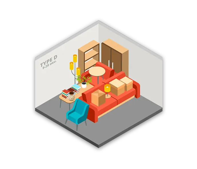 gci warehouse room type D ห้องโกดังแบบ D