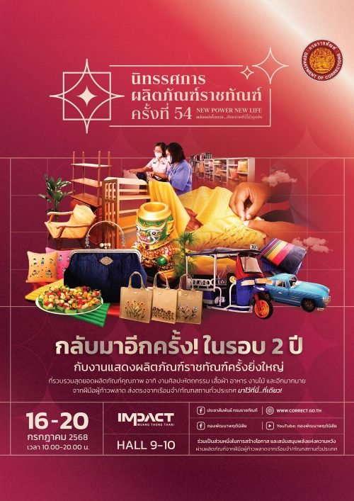 นิทรรศการผลิตภัณฑ์ราชทัณฑ์ ครั้งที่ 54 นิทรรศการผลิตภัณฑ์ราชทัณฑ์ ครั้งที่ 54
